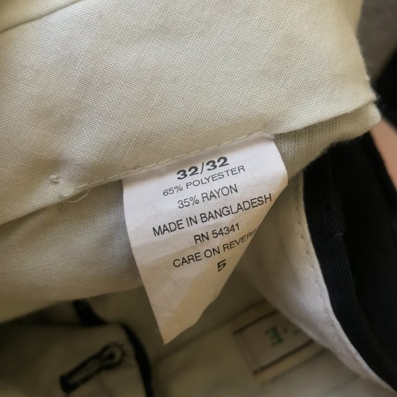 Veloce Mens Washable Dress Pants Sz 32*32 - Picture 5 of 5